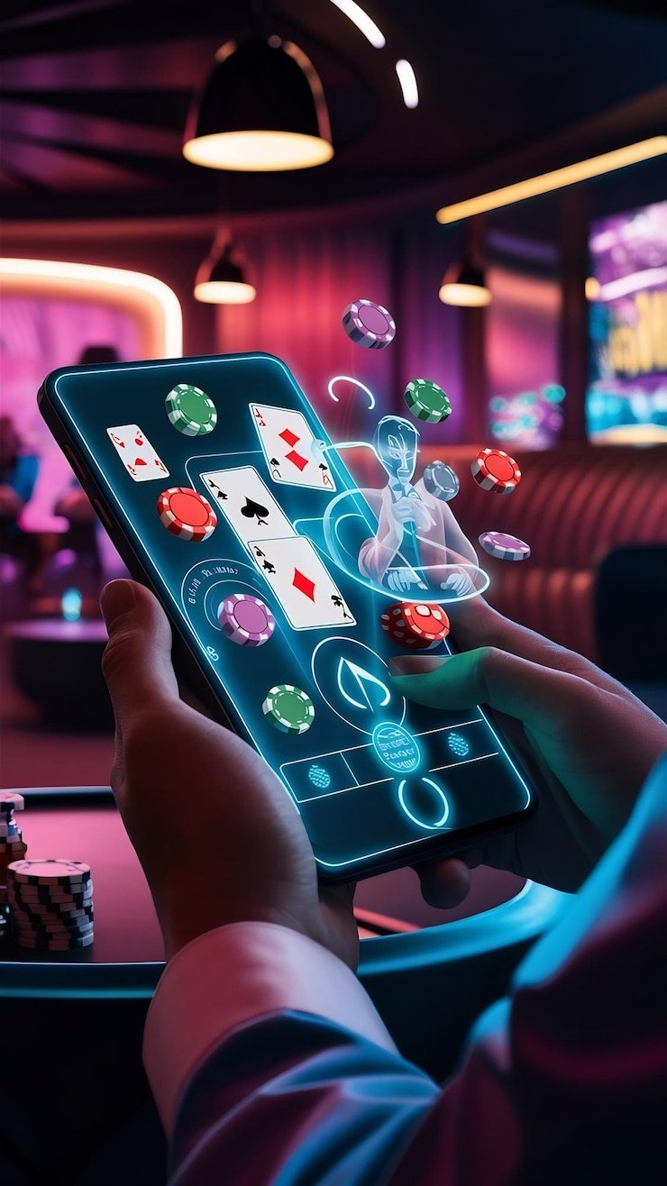 Pengguna Indonesia mengakses platform evototo melalui smartphone dengan nyaman